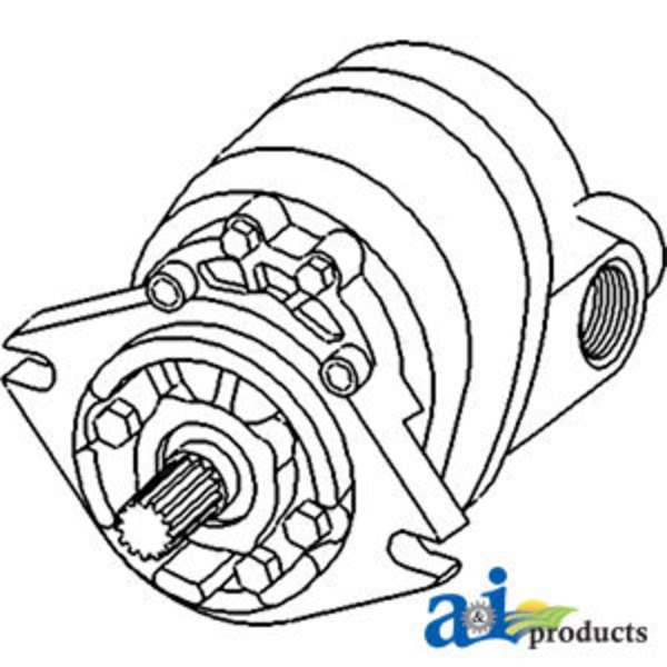 A & I Products Pump, Hydraulic 9.2" x7" x7.3" A-7000205